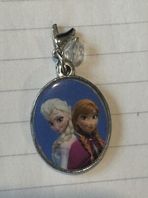 Walt Disney World Elsa and Anna Charm For Charm Bracelet or Necklace-image