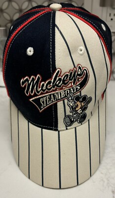 Walt Disney World Mickeys Steamboats Baseball Cap Hat #28 Adjustable-image