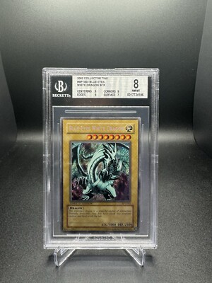 BGS 8 Blue-Eyes White Dragon BPT-003 2002 Limited Edition With Subgrades-image