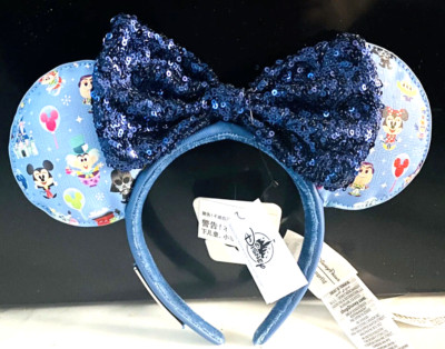 Disney Loungefly WDW Attraction Character Cuties Minnie Bow Ears Headband NEW-image