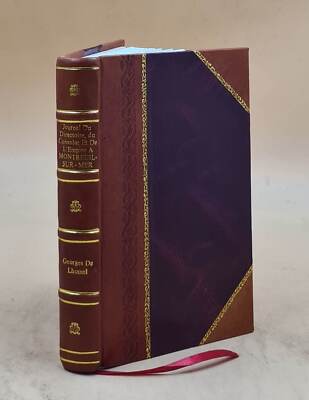 Journal Du Directoire, Du Consulat Et De L'Empire ? Montreuil-Su [Leather Bound]-image