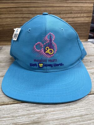 Walt Disney World Theme Park and Resort Vintage Snapback Cap Hat - NWT-image