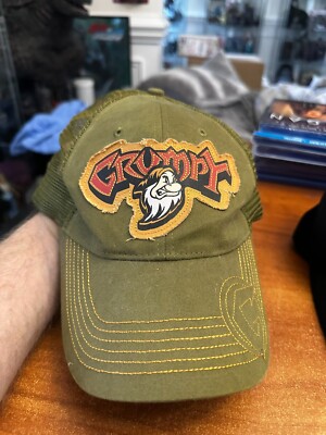 Walt Disney World Trucker Hat Cap Grumpy  Snapback Adult One Size Snow White-image