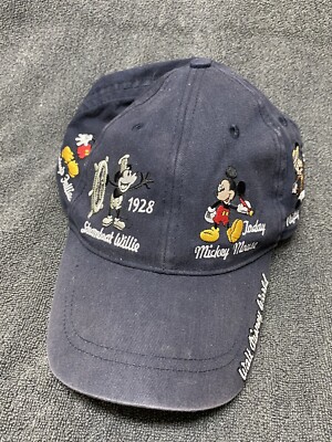 Disney Parks Mickey Mouse Through The Years Walt Disney World Baseball Cap VTG-image