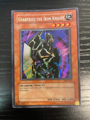 YuGiOh! l Gearfried The Iron Knight l BPT-012-image