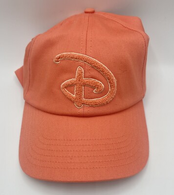 Disney Park Walt Disney World Adult Coral Chenille Letter 