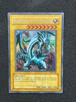 Blue Eyes White Dragon | BPT 2003 Collectors Tin Promo | Secret Rare | LP-image