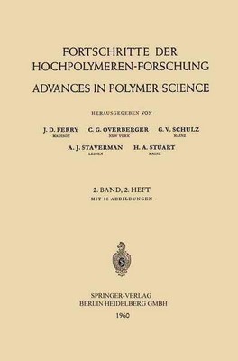 Fortschritte der Hochpolymeren-Forschung / Advances in Polymer Science by Prof. -image