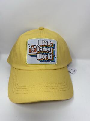Walt Disney World Retro Yellow Adult Baseball Hat-image