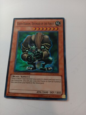 Green Baboon, Defender of the Forest CT07-EN010 2010 Collectors Tins Limited Ed…-image