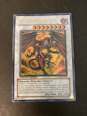 Yu-Gi-Oh! Limited Edition LP TCG Red Dragon Archfiend CT05-EN002 -image