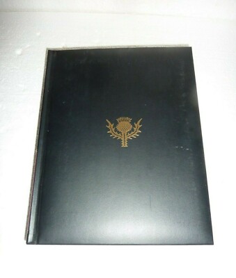 Encyclopedia Britannica Padded Leather Black & Gold 15th Edition Volume 13-image