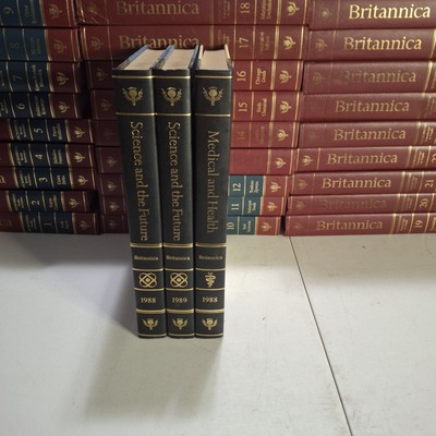1985 Encyclopedia Britannica 15th Edition – 32 Volumes + Bonus Bundle-image