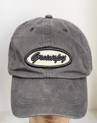 Walt Disney World Grumpy Grey Baseball Cat Adjustable Back Hat-image