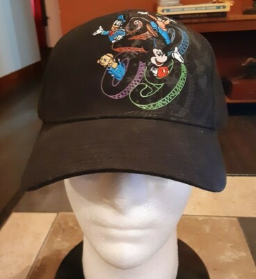 Walt Disney World 2009 Adult Baseball Cap Hat Embroider Characters-image