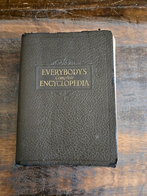 Vintage Everybody's Complete Encyclopedia, Dictionary - Whitman Publishing 1937-image