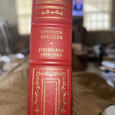 STEPHEN SPENDER Journals 1939 - 1983 FRANKLIN LIBRARY SIGNED FIRST EDITION-image