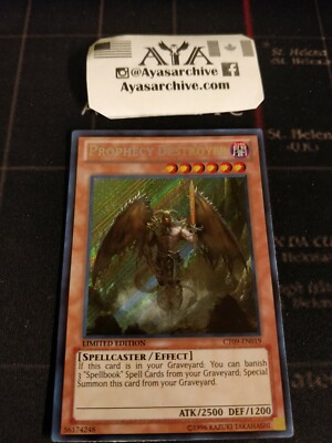 Prophecy Destroyer - CT09-EN019 - Secret Rare - Limited Edition NM/VLP ayasarchi-image