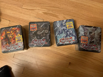 YuGiOh Dragon Ruler 2013 Collectors Tins Complete Set Wave 1 + 2 (Sealed)-image