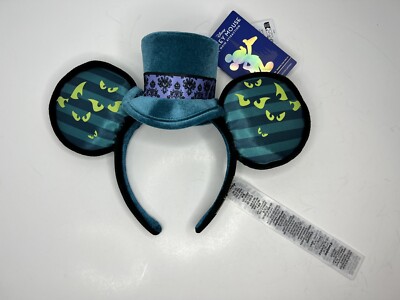 Disney Ears Haunted Mansion WDW 50th Main Attraction Headband NEW w TAGS-image