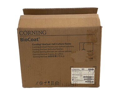 CORNING BioCoat Collagen I 25cm2 Rectangular Canted Neck Cell Culture Flasks -image