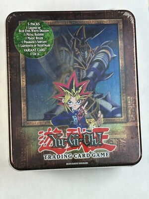 YUGIOH 2003 Buster Blader BPT Booster Pack Collector's Tin - SEALED-image