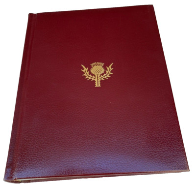 1987 Annual World Data Book of the Year Encyclopedia Britannica 1768 Leather Bur-image