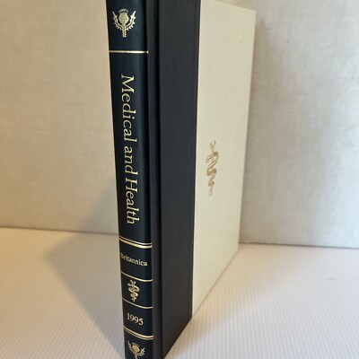 Encyclopedia Britannica Medical And Health 1995 Edition HC Year book History-image