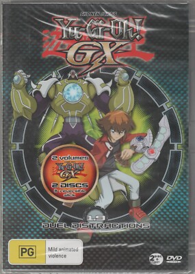 Yu-Gi-Oh! GX : Duel Distractions 1.9 (DVD, 2004, 2-Disc Set) Region 4-image
