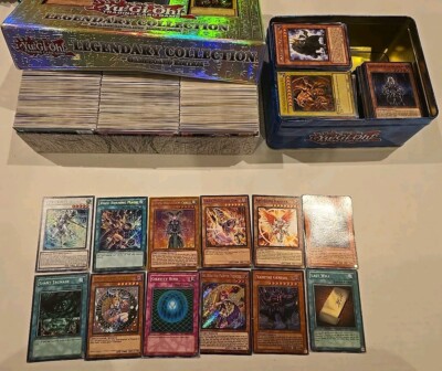 Yugioh Lot 1900+ Card - Legendary Collection Box And KC Collector's Tin-image