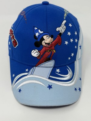 Disney Parks Walt Disney World Mickey Mouse Sorcerer Embroidered YOUTH Hat Cap-image
