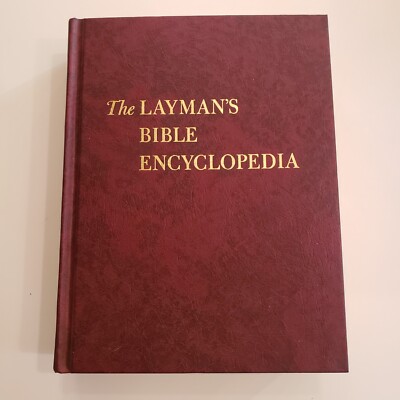 Vtg 1st Edition The Layman's Bible Encyclopedia 1964 Southwestern Company Book-image