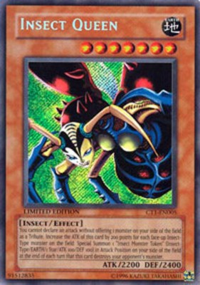 1x (HP) Insect Queen - CT1-EN005 - Secret Rare - Limited Edition  YuGiOh-image