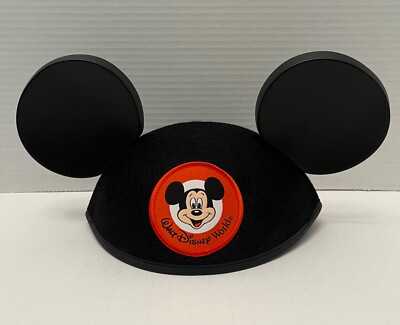 Walt Disney World Mickey Mouse Ears Felt Hat Adult Size-image