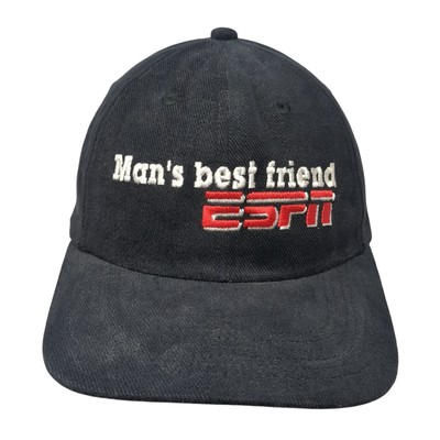 Man's Best Friend ESPN Baseball Cap Black XL Adjustable Walt Disney World-image