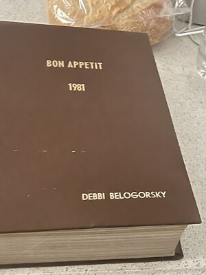 Bon Appetit/Gourmet leather journal Magazines ‘79–‘80-image