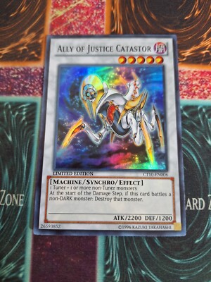 Yu-Gi-Oh! Ally of Justice Catastor CT10-EN006 Super Rare Limited Near Mint b2/-image