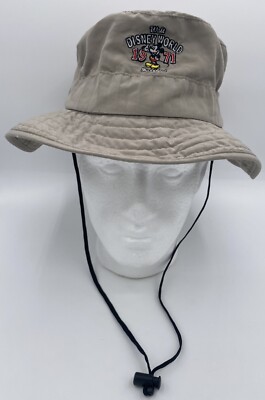 VTG Disney Parks Mickey Mouse Bucket Hat Walt Disney World 1971 Rare!-image