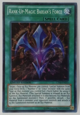 Yu-Gi-Oh! TCG Rank-Up-Magic Barian's Force 2013 Collectors Tins CT10-EN015 LP-image