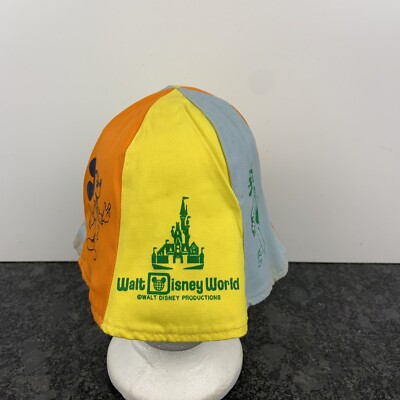 Vintage 1970s Walt Disney World 6-Panel Bucket Beanie Floppy Hat-image