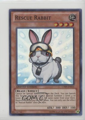 2012 Yu-Gi-Oh! - Collectors Tins Series 9 Limited Edition Rescue Rabbit 1md-image