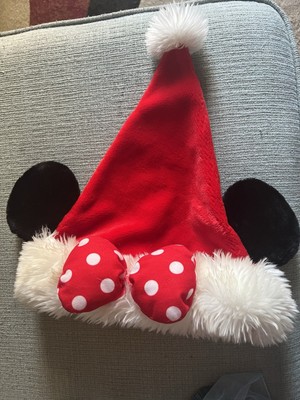 Vintage Minnie Mouse Santa Hat From Disney World 2003-image