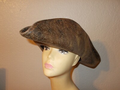 Disney Parks Pirates of the Caribbean Brown Hard Hat Size Adult-image
