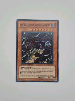 Yu-Gi-Oh! TCG Van'Dalgyon the Dark Dragon Lord 2010 Collectors Tin CT07-EN007...-image