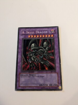 B. Skull Dragon - BPT-006 - Secret Rare - Limited Edition x1 - Heavily Played-image