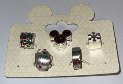 Disney Parks Collection - Mickey Mouse Christmas Charm Set of 5-image