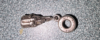 Pandora 925 Sterling Silver Walt Disney World Castle Dangle Charm-image