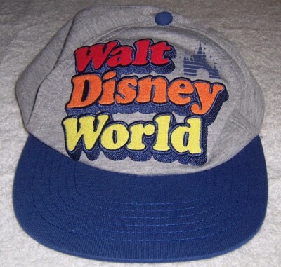 Vintage Walt Disney World 1971 Baseball Hat - Adjustable-image