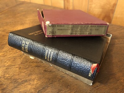 Nelson RSV Revised Standard Version Bible Illustrated Helps Leather 2813-image