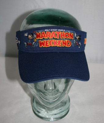 Disney Parks Run Disney 2019 Marathon Weekend Mickey Blue Sport Visor Adult-image